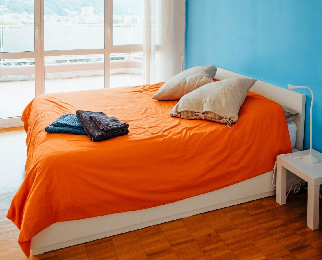 Blue2M2 Apartment Lugano Bagian luar foto